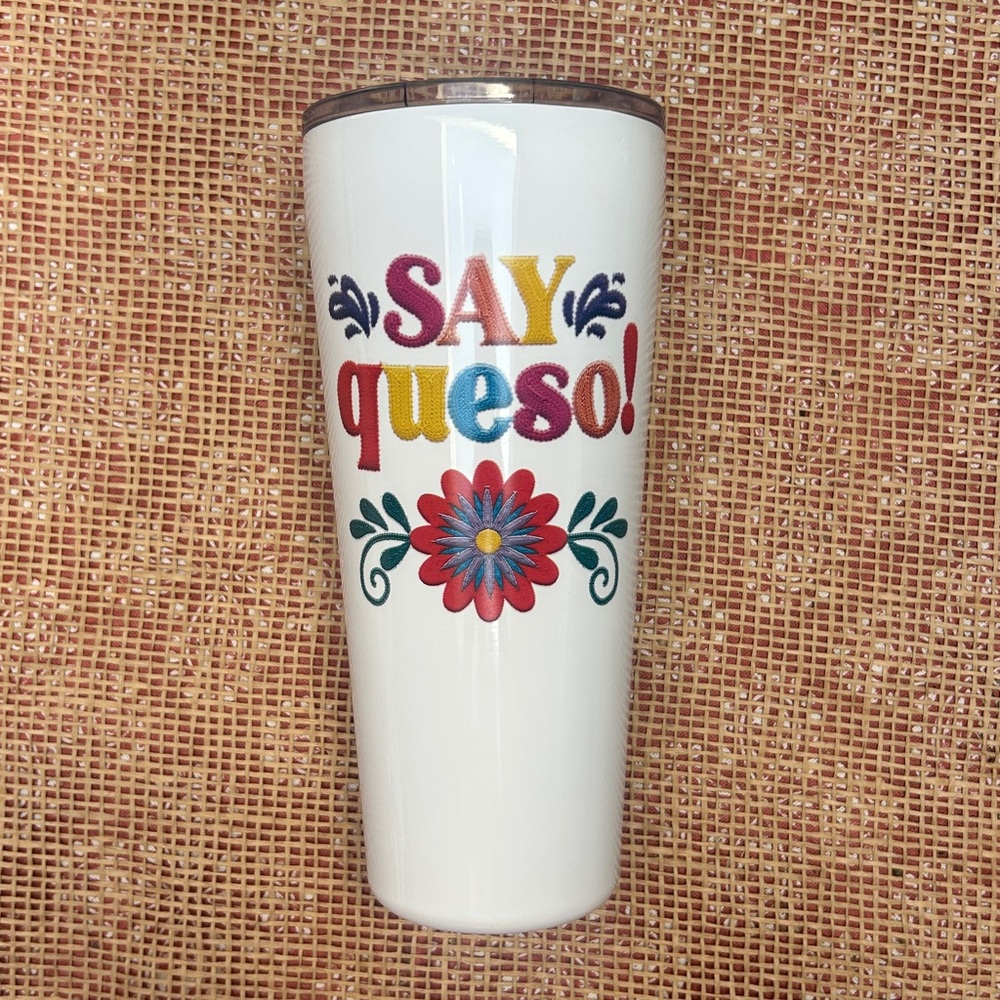NWT 34-Ounce “Say queso!” Tumbler (2nd Listing)